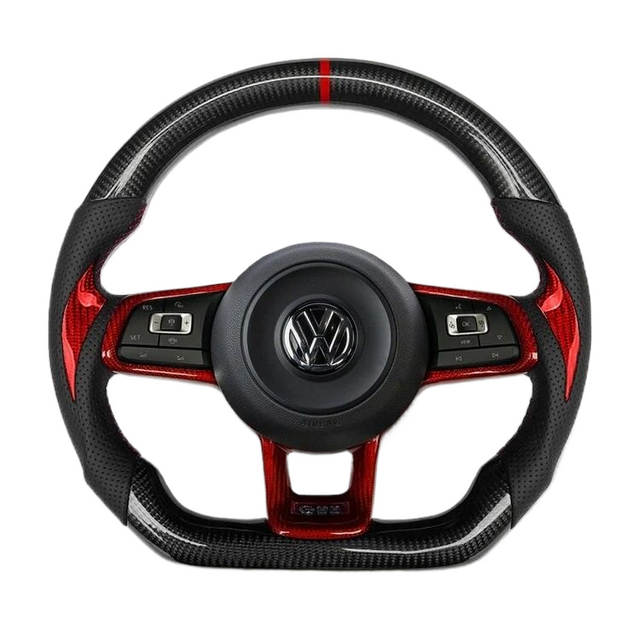 VW GOLF MK7 CARBON FIBER STEERING WHEEL