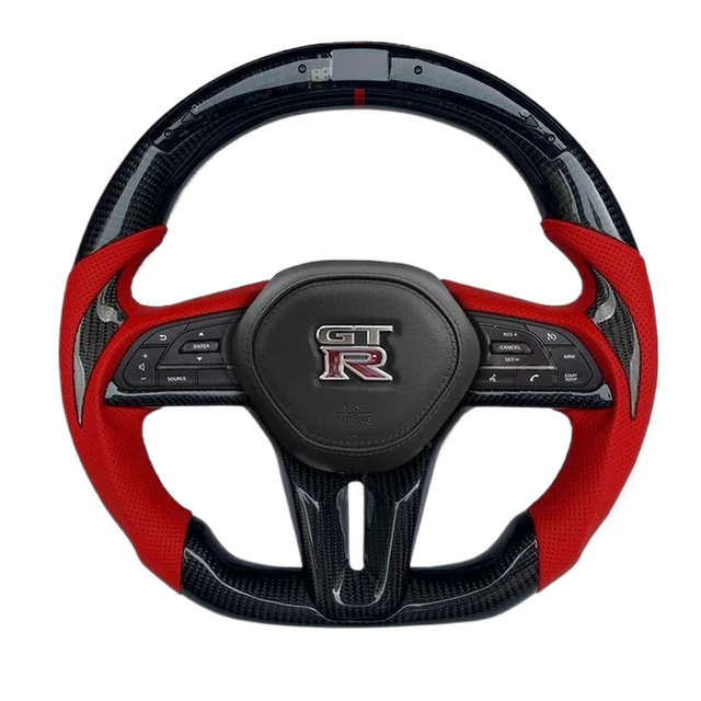 GTR CARBON FIBER STEERING WHEEL