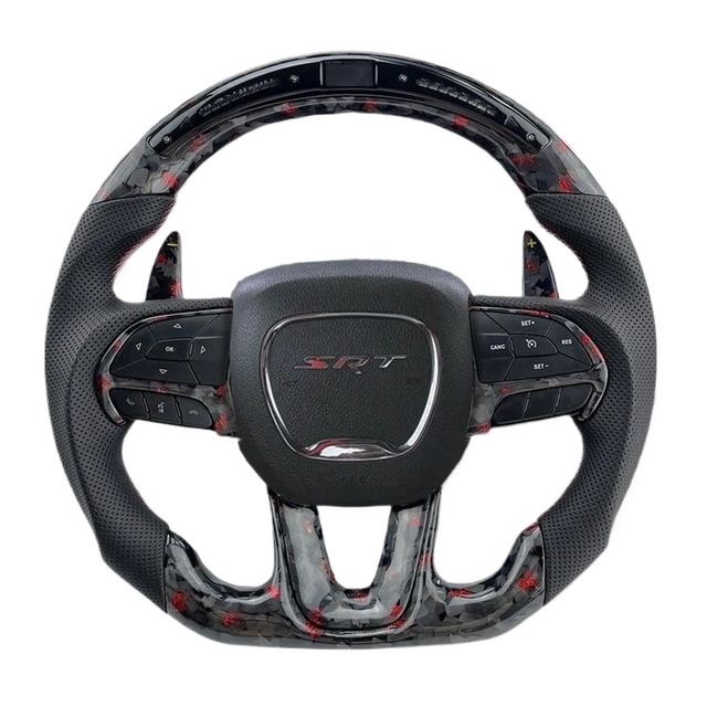 DODGE CARBON FIBER STEERING WHEEL