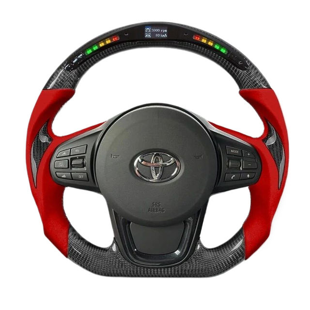 TOYOTA SUPRA CARBON FIBER STEERING WHEEL