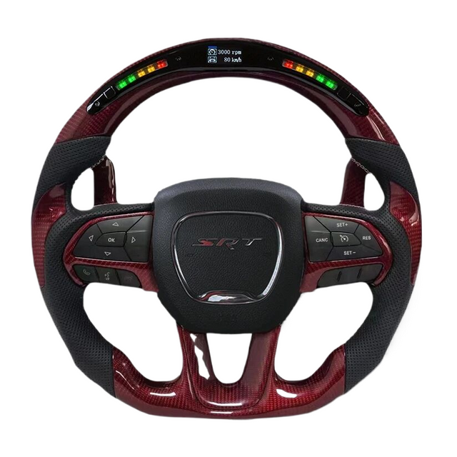 DODGE CARBON FIBER STEERING WHEEL